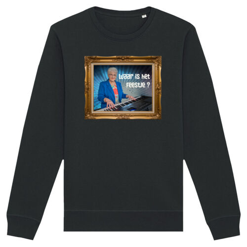 Waar is het feestje? - Unisex Sweater  Thumbnail