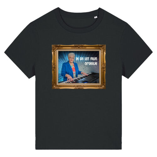 Ik ga uit mijn orgeltje - Vrouwen T-shirt  Thumbnail