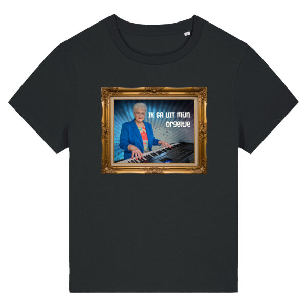 Ik ga uit mijn orgeltje - Vrouwen T-shirt  Thumbnail